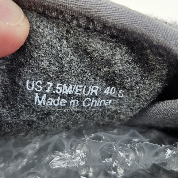 Vince Mens Harlow Heather Gray Fabric Suede Padded Loafer Slippers Sz 7.5 - Picture 8 of 11